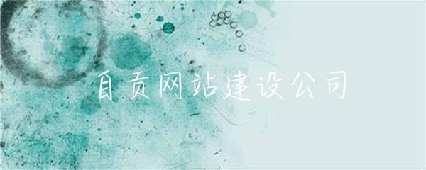 自貢網(wǎng)站建設公司